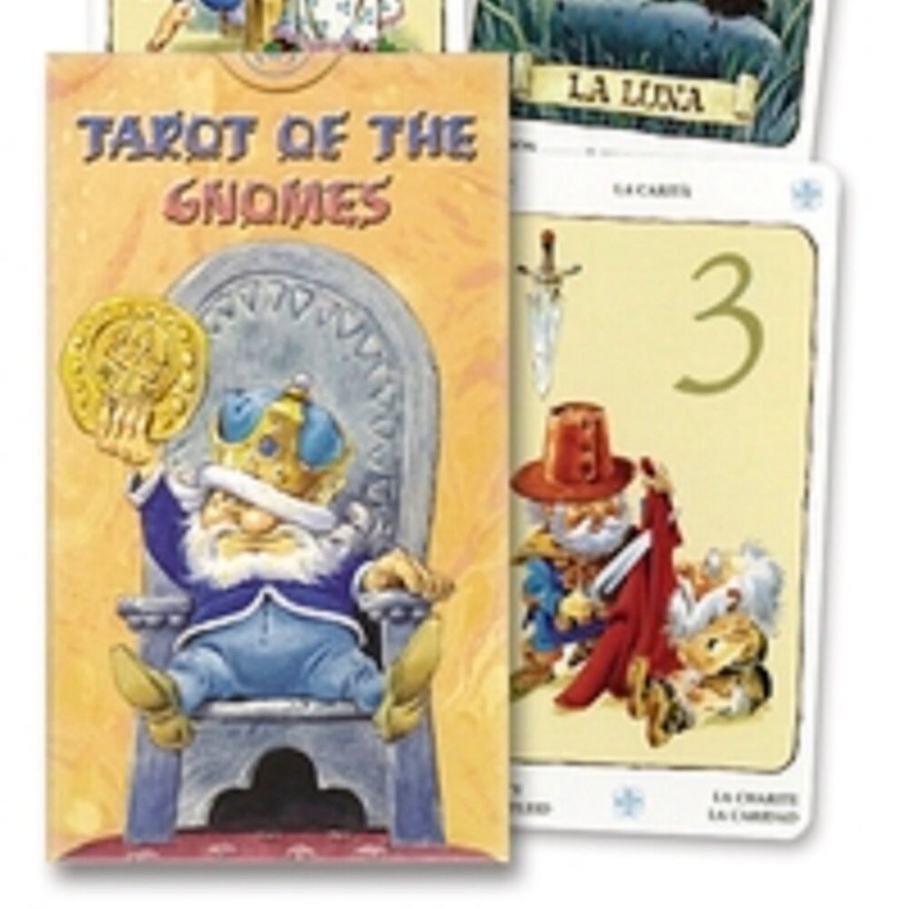 Tarot of the Gnomes, Sat Under 100% Texas total solar eclipse on April 8, 2024